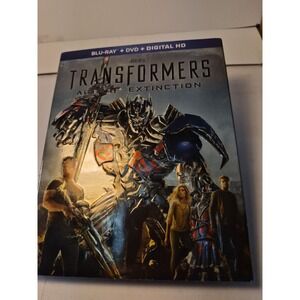 Transformers: Age of Extinction (Blu-ray/DVD 2014) 3 Disc Set